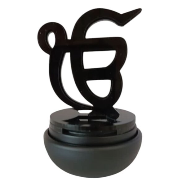 olar Rotating Car Dashboard Idol – Guru Nanak Dev Ji & Golden Temple | Customizable |